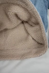 <b>Men's</b> Vintage Denim <b>Jacket</b> 100% Cotton Plain Dyed with Horn Button Closure Coated ODM Processing Winter Season - Product Image 3