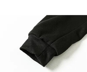 Ropa deportiva personalizada para hombre, chándal de gimnasio azul ajustado, ropa deportiva estampada ajustada a la moda, ropa deportiva en blanco de dos piezas para invierno - Product Image 6