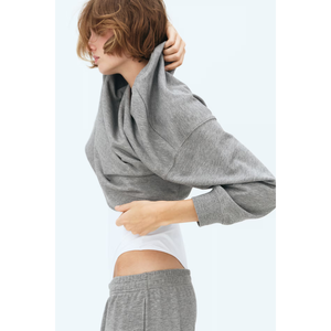 Exportation qualité Bangladesh fait sweat pour femmes tricoté à manches longues pull 100% coton sweat tenues OEM Bangladesh - Product Image 5