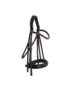 Tùy chỉnh phù hợp da ngựa bridles với mềm Padding cho Hunter tên thương hiệu chào đón OEM giá - Product Image 4