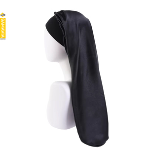 Gorros de Satén de Poliéster con Estampado Digital Personalizado, Cómodos de Usar, Venta al por Mayor, Moda Femenina Samavia, Estilo Europeo Americano - Product Image 3