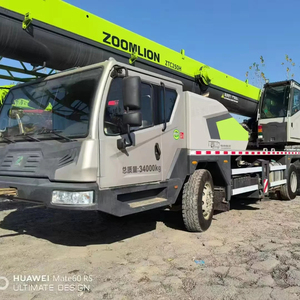 Stock limitado precio barato camión entero grúa de segunda mano 55 toneladas 4 ruedas mina de piedra grúa usada para la venta - Product Image 1