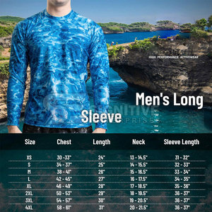 ชุดป้องกันผื่นคันสำหรับผู้ชายพร้อมเทคโนโลยีป้องกันรังสียูวีแห้งเร็ว - Product Image 5