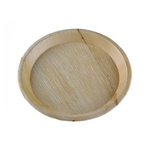 Vajilla desechable de hoja de palma natural 100%, platos redondos profundos de hoja de palma biodegradable a precio mayorista - Product Image 1