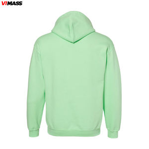 Personnalisé Hommes Boxy Fit Hoodies French Terry Pull Coton Hoodies Blanc Personnalisé Lavage À L'acide Patch Broderie Hoodies - Product Image 4