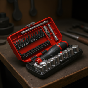 Juego de Llaves de Tubo Métricas Facom de 12 Puntas y 1/4'' (12 Piezas) - Product Image 3