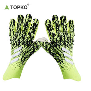 TOPKO Gants <span class=keywords><strong>de</strong></span> <span class=keywords><strong>Gardien</strong></span> <span class=keywords><strong>de</strong></span> But <span class=keywords><strong>de</strong></span> Football <span class=keywords><strong>de</strong></span> Haute Qualité pour Sports <span class=keywords><strong>de</strong></span> Plein Air, Protection des Mains pour Entraînement <span class=keywords><strong>de</strong></span> Football - Product Image 2
