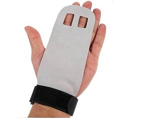 Gants en cuir de vachette avec protège-paumes antidérapants pour l'entraînement d'haltérophilie Fitness et musculation-Produit de sécurité - Product Image 1