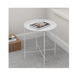 Table d'appoint de style tendance antique avec dessus en marbre, rangement avec table d'appoint de qualité supérieure utilisée dans les hôtels disponibles à la vente - Product Image 2