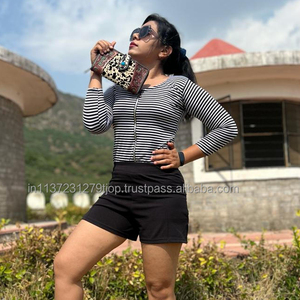 Nuevo estilo occidental Animal Print Tooled Fur Leather Clutch Mujeres Diseñado Monedero Venta caliente Elegante Único Turquesa Piedra Carteras - Product Image 2