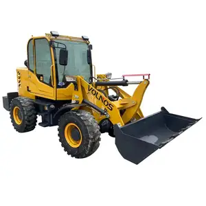 China Earth-Moving Machinery Cheap New Backhoe Loader 4x4 High Quality Close Cabin Front Cheap Price Loader