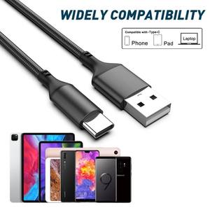 Cable USB-C de 6m con Carga Rápida, Compatible con Samsung Galaxy, Paquete de 2, Accesorio para Teléfono Móvil - Product Image 1
