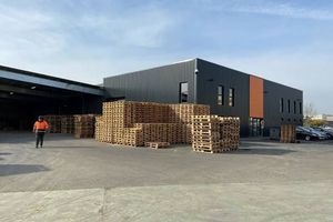 Venta al por mayor nuevo pino de una cara Euro estándar paleta de madera 1200X800 precio barato disponible - Product Image 5