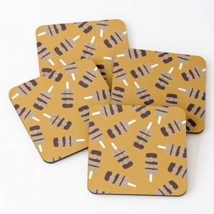 Diseño europeo estándar sublimación ecológica Acacia y mango madera cuadrado redondo personalizado forma posavasos manteles individuales - Product Image 2