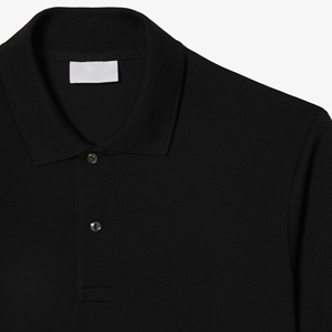 Camisetas de polo para hombre con botones de color sólido, camisetas de Polo de manga corta con cuello vuelto para hombre - Product Image 6