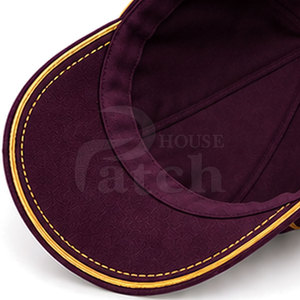 Chapeau d'honneur personnalisé, couvre-chef formel et traditionnel avec couronne et pompon décoratif, design classique sur mesure pour présentation - Product Image 5