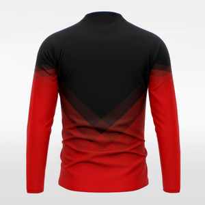 Chemises de sport réversibles personnalisées à sublimation, quart de zip, respirantes, écologiques, légères, maillots d'entraînement athlétique - Product Image 2