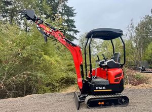 FREE SHIPPING TPM16 EPA CE Engine 1.2 ton 13.5HP mini excavator Eaton <b>Hydraulic</b> <b>Cylinder</b> Core Motor Pump Gearbox Gear PLC - Product Image 4