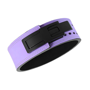 เข็มขัดหนังวัวหนา10มม. สำหรับทั้งชายและหญิงใช้ออกกำลังกายเข็มขัดปกป้องเพื่อปรับแต่งโลโก้ได้ใหม่ล่าสุดสำหรับเล่นกีฬา - Product Image 1