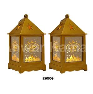 Novedad, FAROL DE candelita de Metal rojo antiguo personalizable, artículo decorativo para el hogar para Navidad - Product Image 3