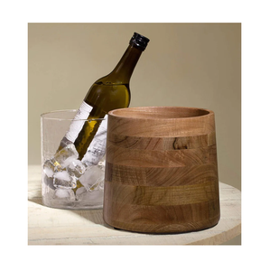 Wooden Ice <b>Bucket</b> Advantageous Design Round Shaped Handmade Most Selling Product Wood Ice <b>Bucket</b> - Product Image 1