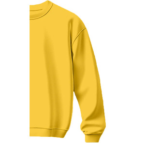 Sudadera de Cuello Redondo para Hombre, Premium, 100% Algodón, Felpa, Ecológica, Transpirable, Diseño Estampado en Relieve, Logotipo Frontal, 240g - Product Image 5