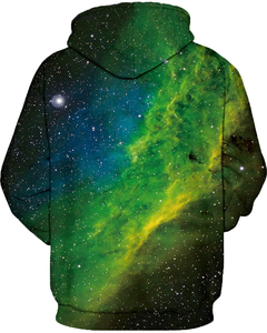 Sudadera con capucha con estampado 3D de gran tamaño para hombre, ropa de calle personalizada para hombre, Sudadera con capucha Vintage de algodón con estampado de alta densidad - Product Image 2