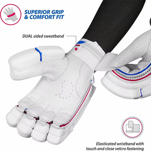 Prix de gros, gants de cricket sur mesure, qualité supérieure, gants de cricket pakistanais, fabrication spéciale, gants de cricket pakistanais - Product Image 4