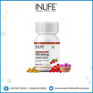 Meilleure Qualité 60 Veg Capsules Berbérine HCl 500mg avec Curcuma Chardon-Marie Complément Bienfaits pour la Santé pour Adultes - Product Image 2
