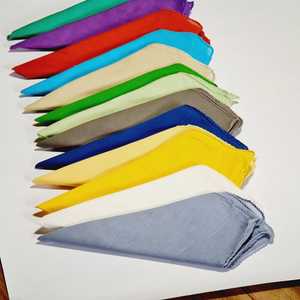 Fait à la main en Inde Serviettes en gros Bloc Floral Imprimé Coton Serviettes en tissu pour la décoration intérieure Table à manger Serviettes de faveur Jhelum - Product Image 2