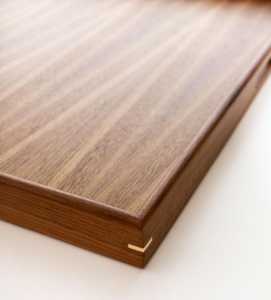 Vente en gros de plateau de service en bois de ferme de qualité unique TAQI CRAFT avec poignées en métal - Product Image 3