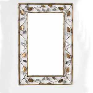 Arte de pared colgante decorativo para el hogar moderno espejos de pared de diamantes de imitación de Metal personalizados para sala de estar dormitorio - Product Image 6