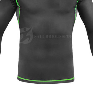 Camisetas de Compresión para Hombre Ecológicas de Alta Calidad, Poliéster/Nailon, Transpirables, de Secado Rápido, Camisetas de Compresión Deportivas, Largas - Product Image 3