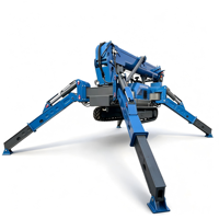 Mini-grue araignée hydraulique 6T certifiée CE, personnalisable, pour levage en construction multi-scènes, directement de l'usine