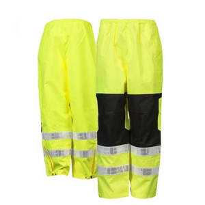 ชุดทำงานนิรภัยแบบกันน้ำ ANSI Class 1 สีสะท้อนแสงแบบเรืองแสง พร้อมโลโก้สั่งทำพิเศษ - Product Image 1