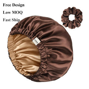 <span class=keywords><strong>Bonnet</strong></span> en <span class=keywords><strong>satin</strong></span> à double couche réglable avec logo personnalisé <span class=keywords><strong>Bonnet</strong></span> <span class=keywords><strong>de</strong></span> <span class=keywords><strong>nuit</strong></span> pour femmes <span class=keywords><strong>Bonnet</strong></span> <span class=keywords><strong>de</strong></span> <span class=keywords><strong>nuit</strong></span> pour dormir Coiffure naturelle Soins capillaires - Product Image 1