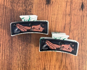 มาใหม่ล่าสุดร้อนขายสไตล์ตะวันตกทําด้วยมือเครื่องมือแกะสลักหนังผมกรงเล็บคลิปหนังกรงเล็บอุปกรณ์เสริมผมสําหรับผู้หญิง - Product Image 4