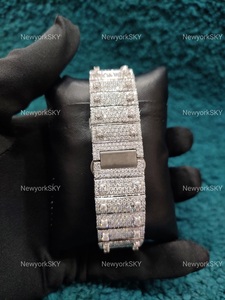 นาฬิกาข้อมือเพชรประดับเพชรสำหรับผู้ชายเครื่องประดับผู้หญิง - Product Image 5