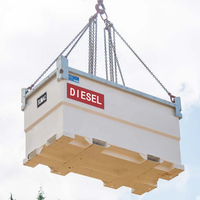 Réservoir de carburant diesel en acier au carbone certifié SUMAC UL142 avec buse automatique et tuyau de 4 m pour un transport facile du carburant