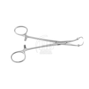 Pince à serviette de laboratoire Roeder en acier inoxydable, manuelle, réutilisable, instrument chirurgical pour cliniques et établissements de santé - Product Image 3