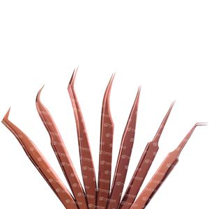 Estilo único con comodidad y diseño ergonómico, las pinzas pueden reducir la fatiga de la mano durante sesiones de pestañas prolongadas - Product Image 3