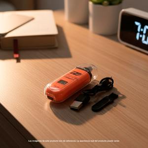 Recortador de Vello Nasal Profesional Recargable por USB, Súper Silencioso, con Pantalla Digital, Dispositivo de Plástico Indoloro, Portátil para el Hogar y el Automóvil, TW - Product Image 3