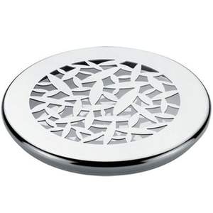 Trivet Round Shape Fancy Modern Stylish Latest Antique Design Edge Trivet <b>Gold</b> Color - Product Image 2