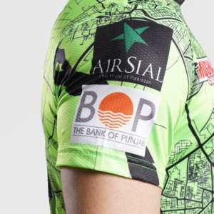 Lahore Qalandars Home Kit <b>T</b>-<b>Shirt</b> High Quality <b>Polyester</b> and Cotton Sports Jersey Printed with Sublimation Technique XL Size - Product Image 5