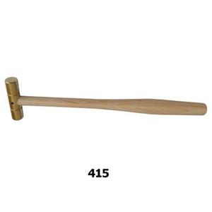 Martillo de latón con mango de madera Proveedor de herramientas de joyería de alta calidad precio más bajo uso para herramienta de fabricación de joyas - Product Image 2