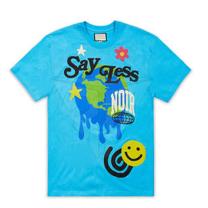 T-shirts pour hommes en coton et fibre de bambou de haute qualité avec logo personnalisé à séchage rapide et coupe décontractée respirante - Product Image 1