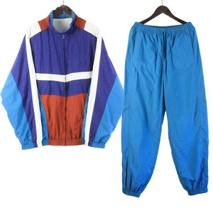 Venta al por mayor ropa de calle de invierno deportes poliéster mujeres chándales Vintage Nylon pantalones chaqueta traje personalizado cortavientos Conjunto Polar - Product Image 4