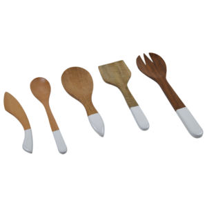 Awesome Design <b>Cutlery</b> Set for Kitchenware Home Decor Restaurant and Hotel Decor Wooden <b>Cutlery</b> Enamel Finishing - Product Image 4