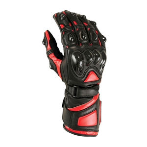 Gants de moto en cuir de vachette de haute qualité pour hommes 100% gants de course en cuir pour le cyclisme et la moto - Product Image 2