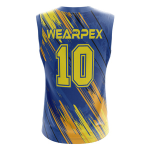 Uniformes de basket-ball pour enfants réversibles en gros, uniformes de basket-ball pour jeunes de haute qualité personnalisés pour hommes - Product Image 3